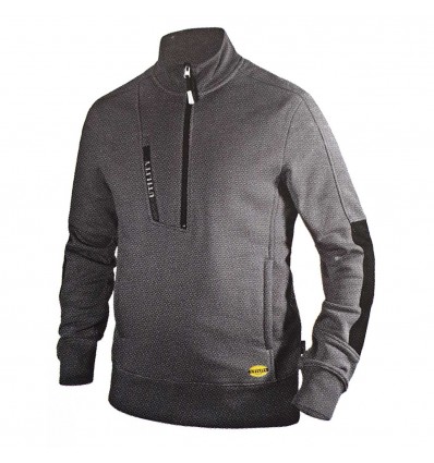 SUDADERA MOD. SWEATSHIRT HZ LITEWORK COLOR 75070 (GRIS) - TALLA S - DIADORA