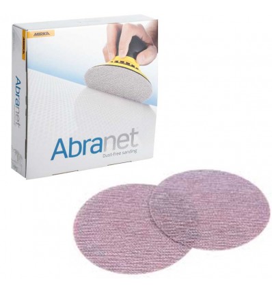 ABRASIVO DE MALLA CON VELCRO Ø 225 MM ABRANET - GR. 150 (PAQ. 25 UDS) - MIRKA